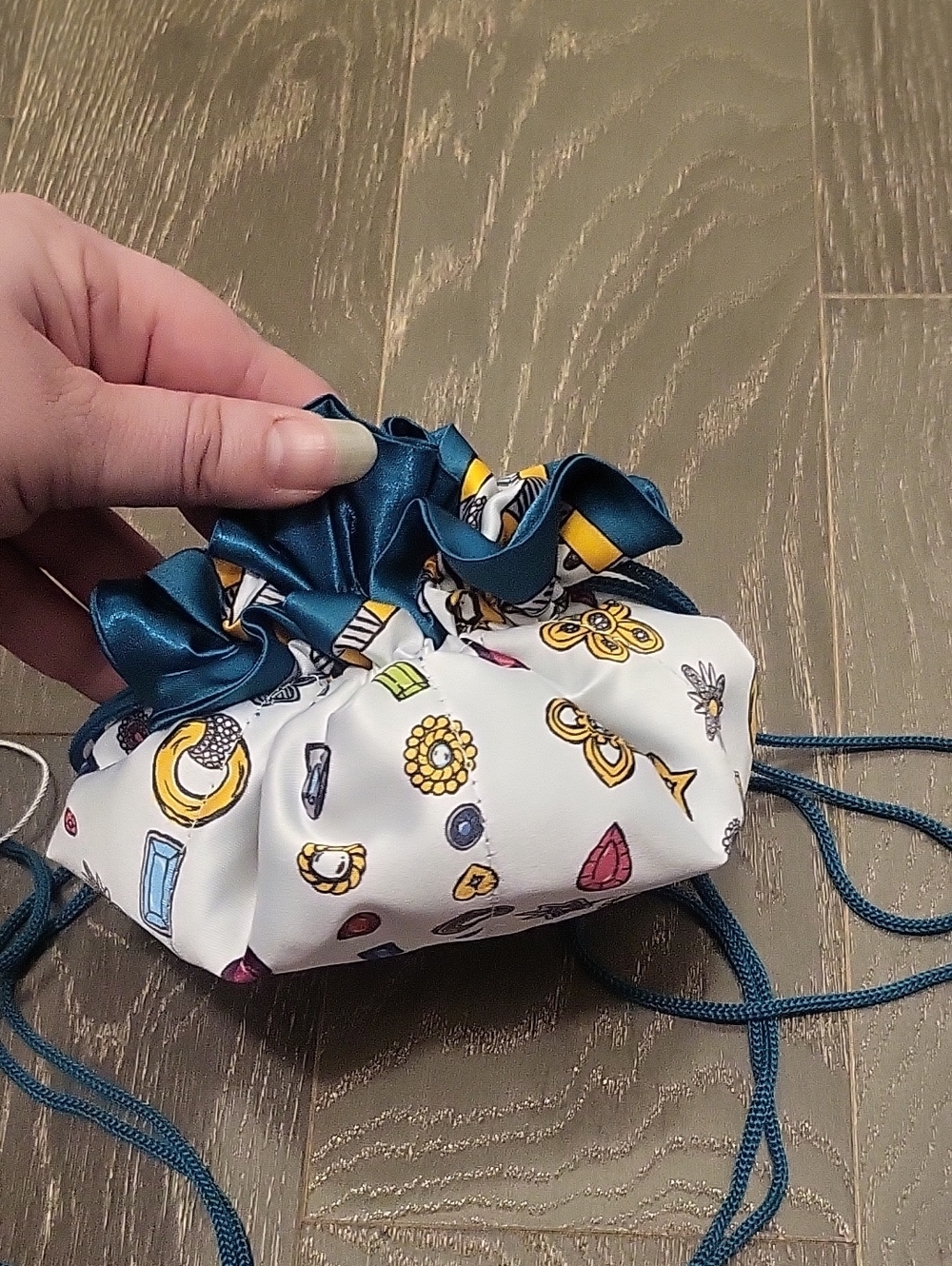 Brighton Charmed Love Draw String Jewelry Pouch New With Tags NWT